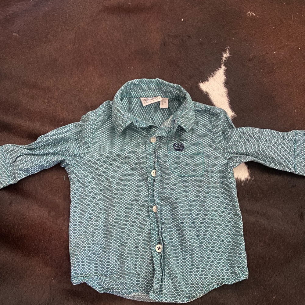 Boys cinch shirt 6-12 month